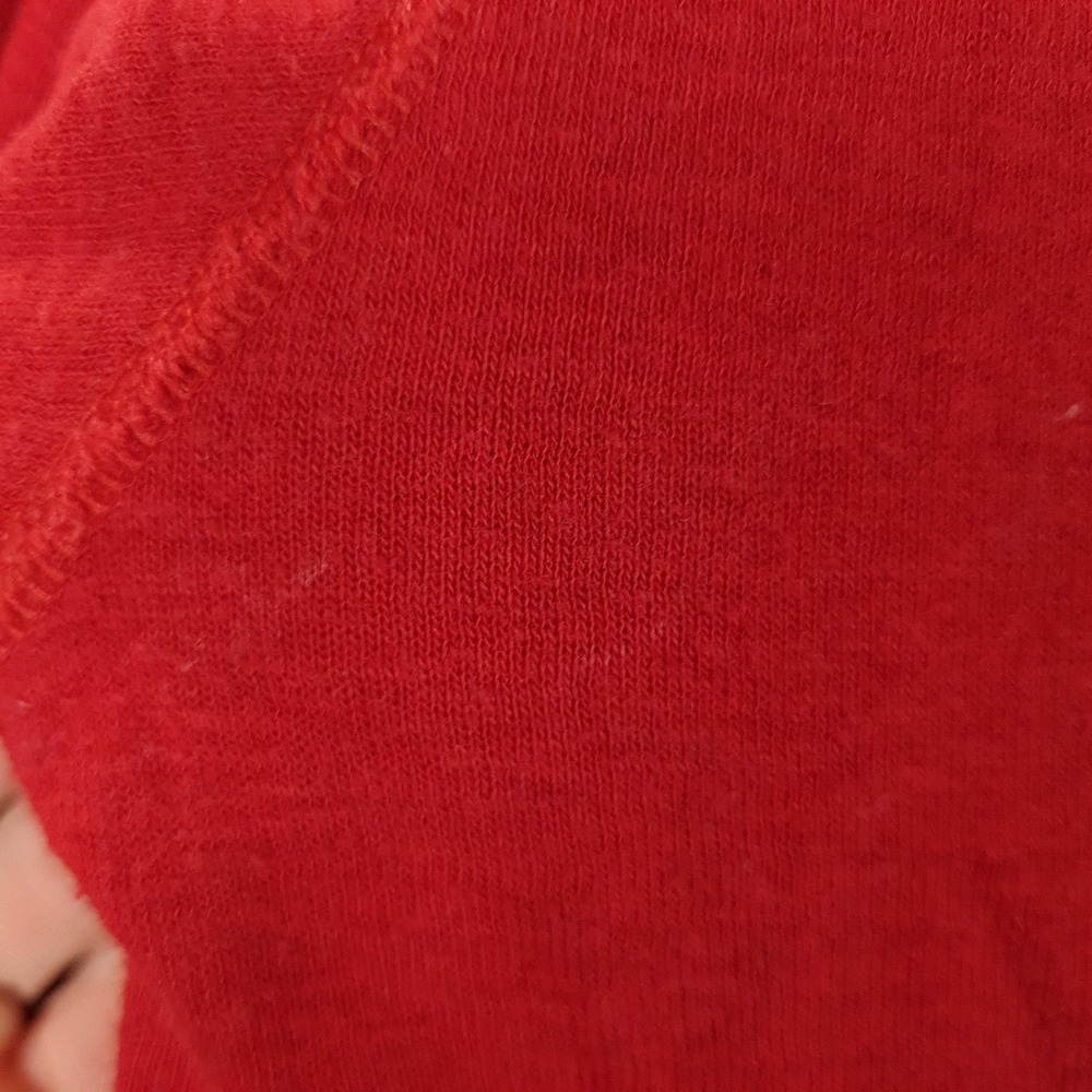 LL Bean Long Johns Mens Large Red Thermal Union Suit Button Front One Piece - Picture 4 of 16